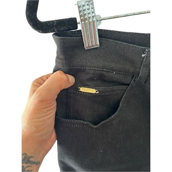 St. John Sport Black Straight Leg Jeans Size 10 Mature Quiet Luxury Capsule - Picture 9 of 16